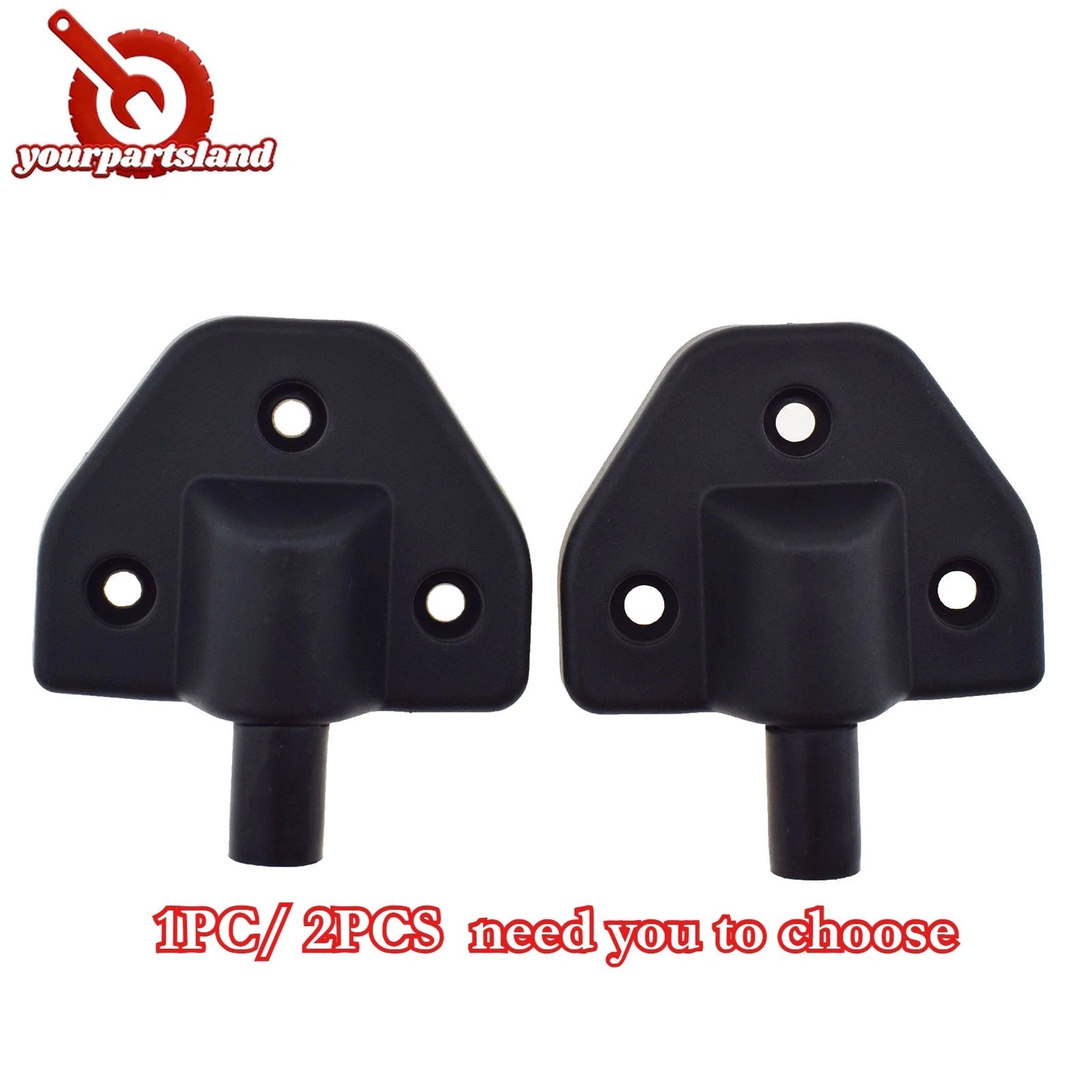 Rear LH/RH Trunk Cargo Cover Bearing Block Support For Porsche Cayenne 2018-2024 6B93BC-57