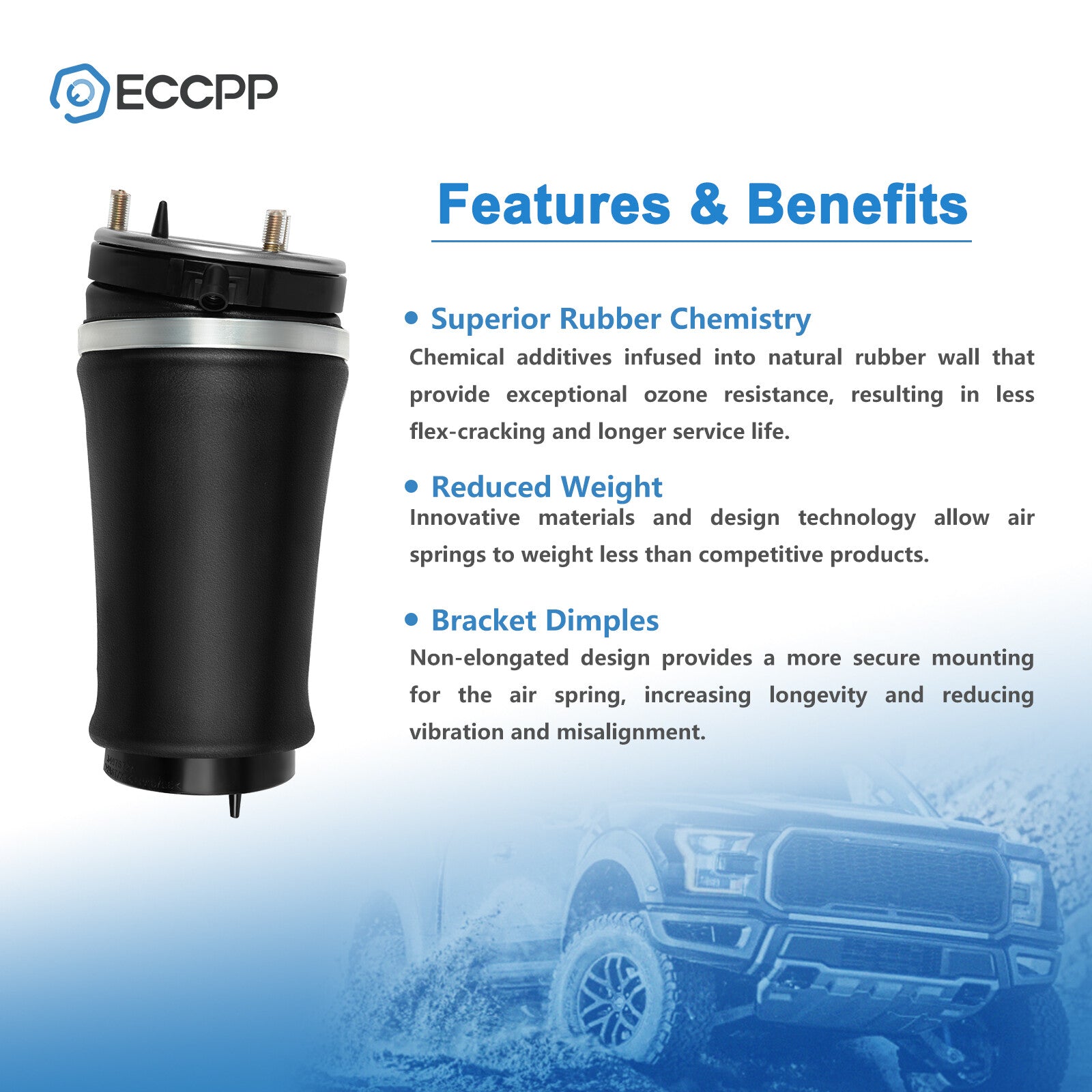 Front Left Air Suspension Repair Kits For Land Rover Range Rover L322 2002-2012 6B93BC-57