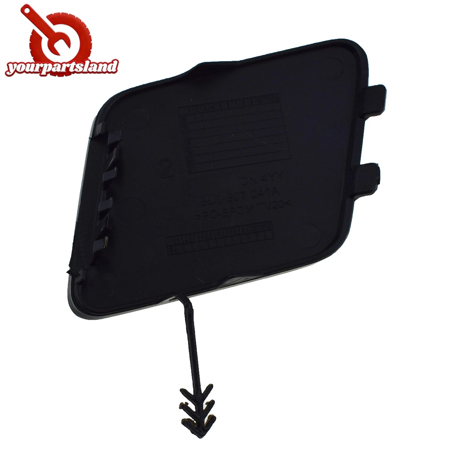 Front Bumper Tow Hook Hole Eye Cap For Audi Q3 2015 2016 2017 2018 8U0807241AGRU 6B93BC-57
