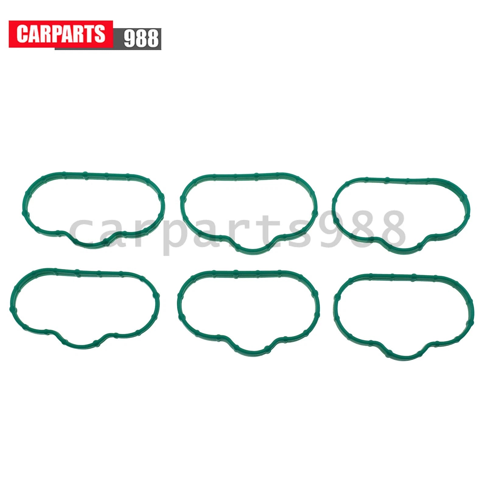 6Pcs Lower Inlet Manifold Gasket For Jaguar XF XJ X-Type S-Type XR843533 C2S8098 6B93BC-57