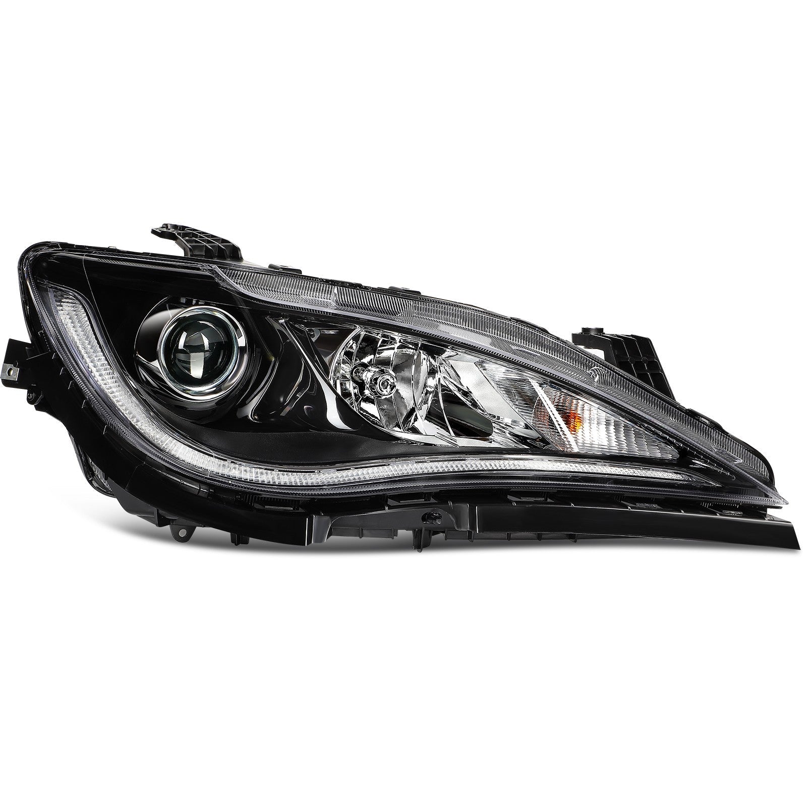 Right Side Headlight For 2017-2020 Chrysler Pacifica Voyager 3.6L Black KOEEP