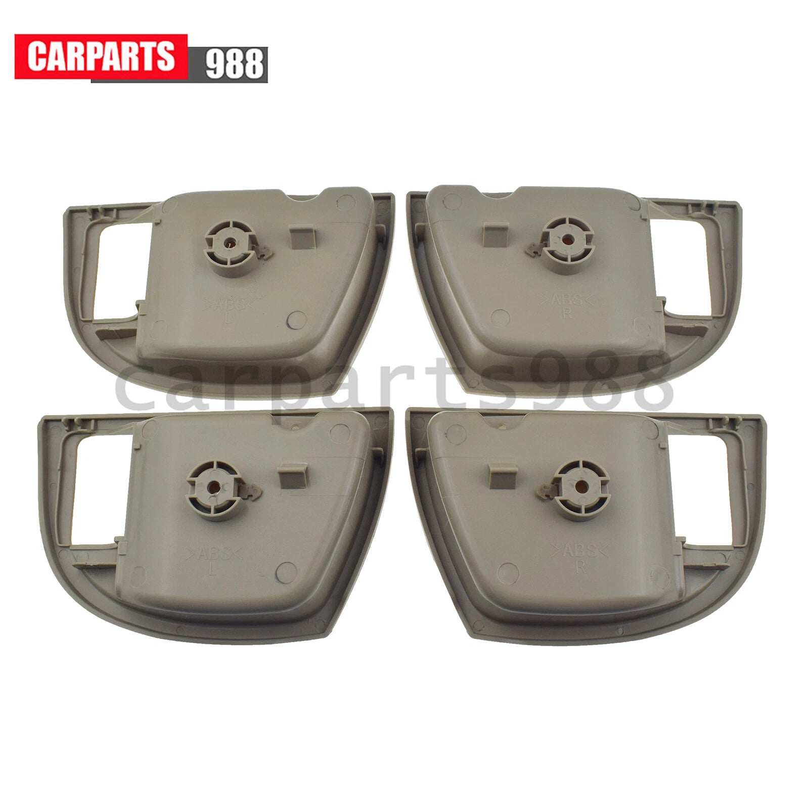 Beige Inside Door Handle Trim Left Right For 07-12 Hyundai Santa Fe 82611-2B000 6B93BC-57