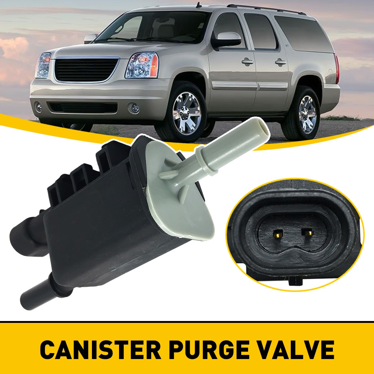 Canister Purge Valve For 07-13 Chevy Tahoe Silverado GMC Yukon Escalade 12597341 6B93BC-57