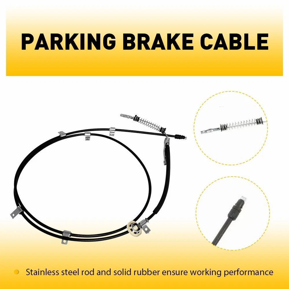 2x Rear Hand Park Brake Cable Fit 2011 2012 13-20 Jeep Grand Cherokee 52124961AH 6B93BC-57