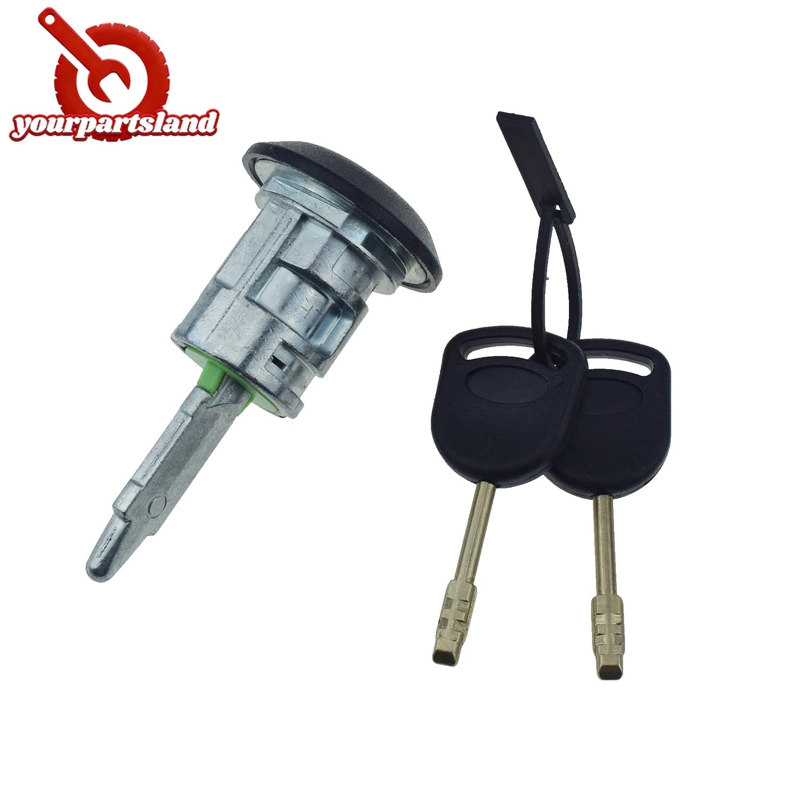 FRONT LEFT DOOR LOCK BARREL 4060639 FOR FORD TRANSIT MK7 06-14 MK6 00-06 W/ 2Key 6B93BC-57