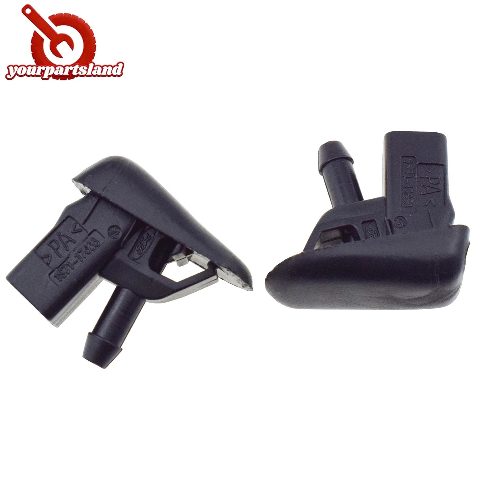 Pair Windshield Hood Washer Nozzle for Volvo XC60 V70 XC70 S80 10-13 31301826 6B93BC-57