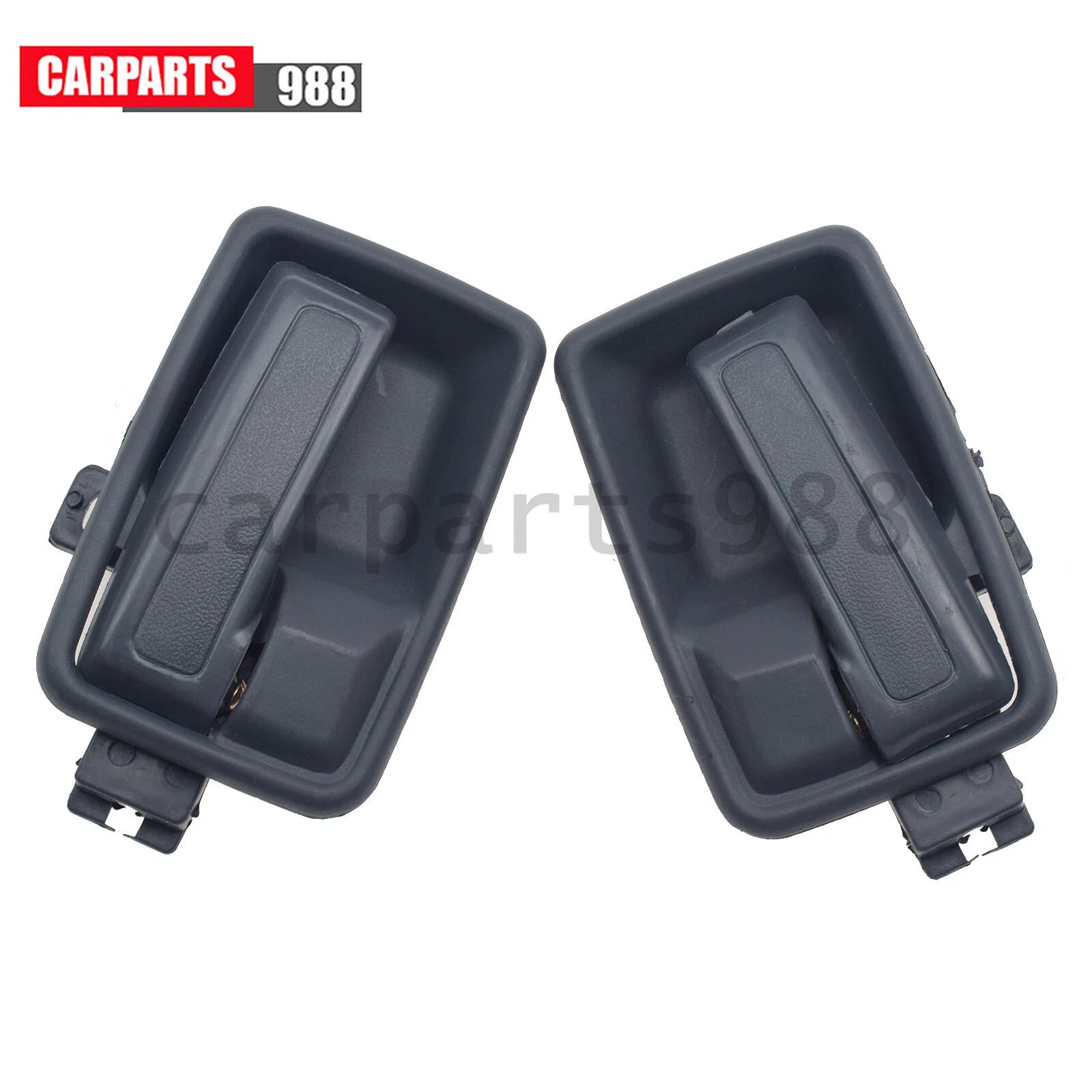 2Pcs Left Right Interior Door Handle Grey for Isuzu Rodeo Pickup Honda Passport 6B93BC-57