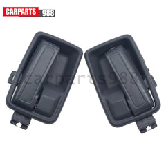 2Pcs Left Right Interior Door Handle Grey for Isuzu Rodeo Pickup Honda Passport 6B93BC-57