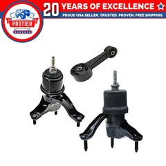 Fits 2008-2013 Toyota Highlander 3.5L Gas Engine Motor & Trans Mount Set 3pcs : 6B93BC-57