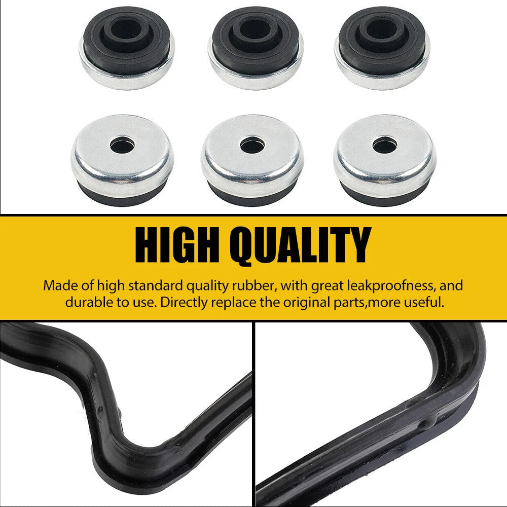 For HONDA CIVIC SI K20 K24 ACURA RSX 12030-PNC-000 Valve Cover Gasket Seal USA 6B93BC-57