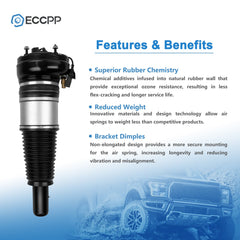 1Pcs Front Air Suspension Shock Strut For Audi A6 C7 A7 A8 D4, Bentley Mulsanne 6B93BC-57