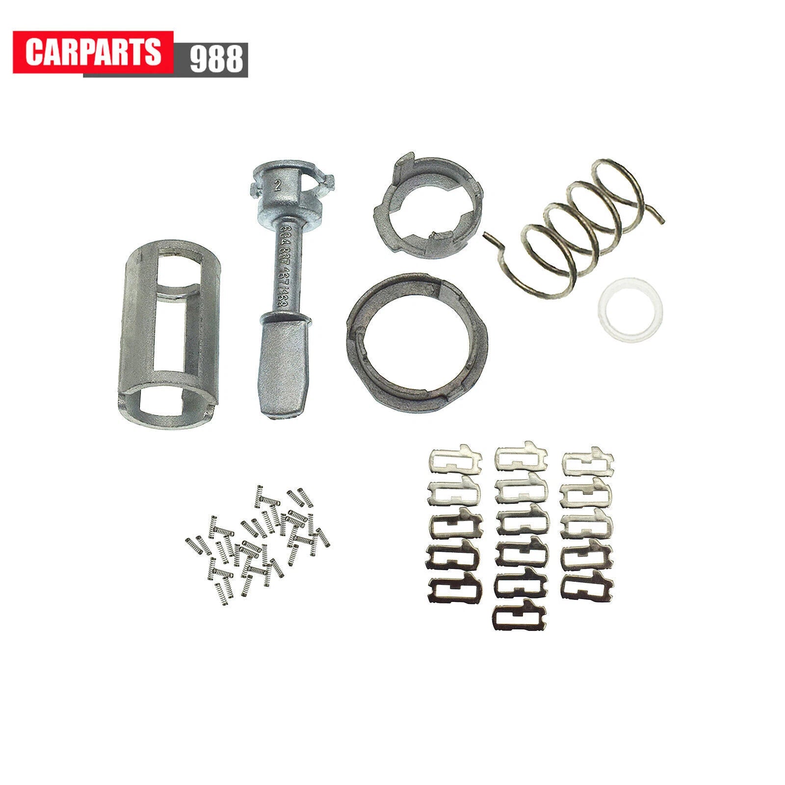 Door Lock Cylinder Barrel Repair Kit Left Right for VW MK4 Golf4 Bora Audi A6 6B93BC-57