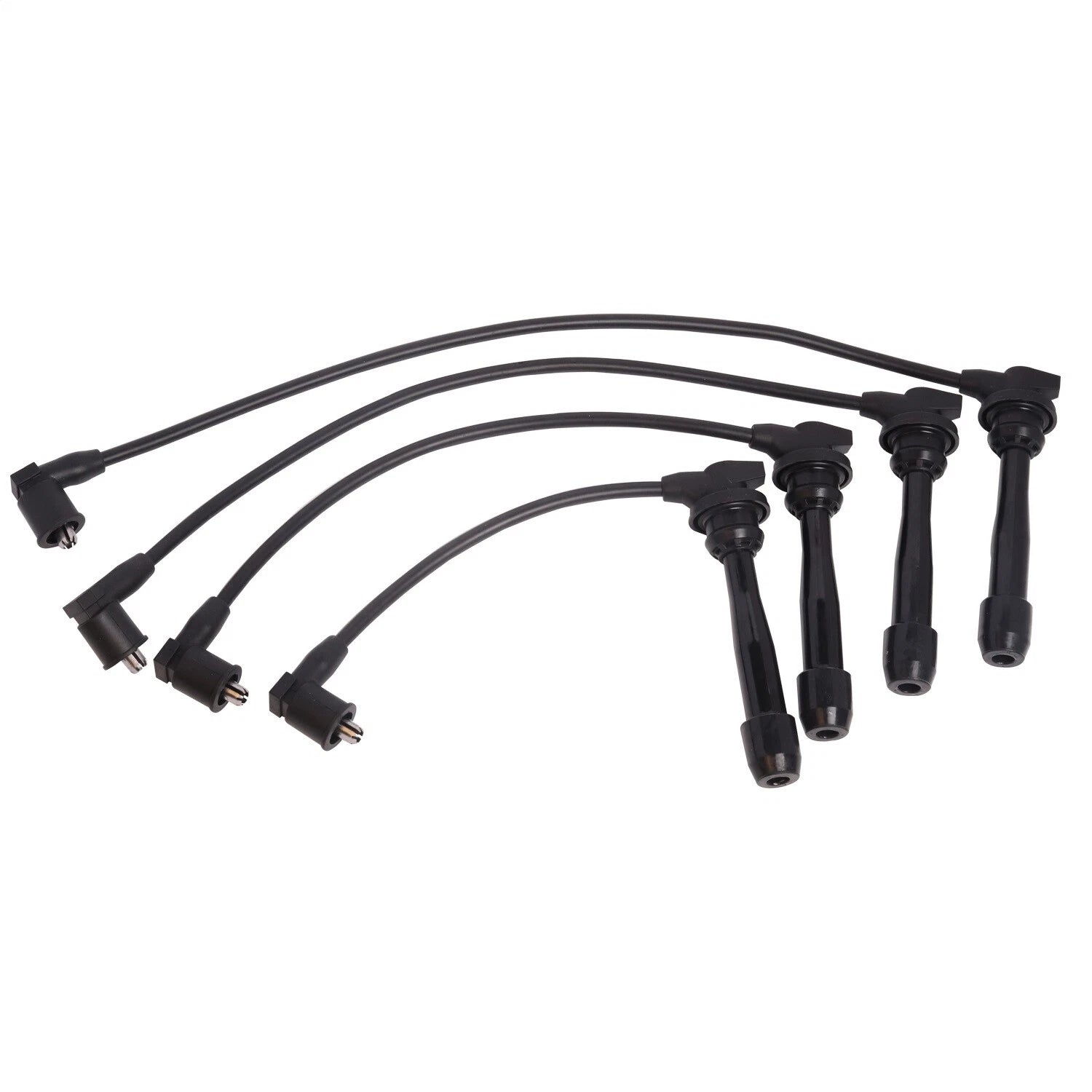 Spark plug wire set compatible with Hyundai 1997-2005 Accent L4 6B93BC-57
