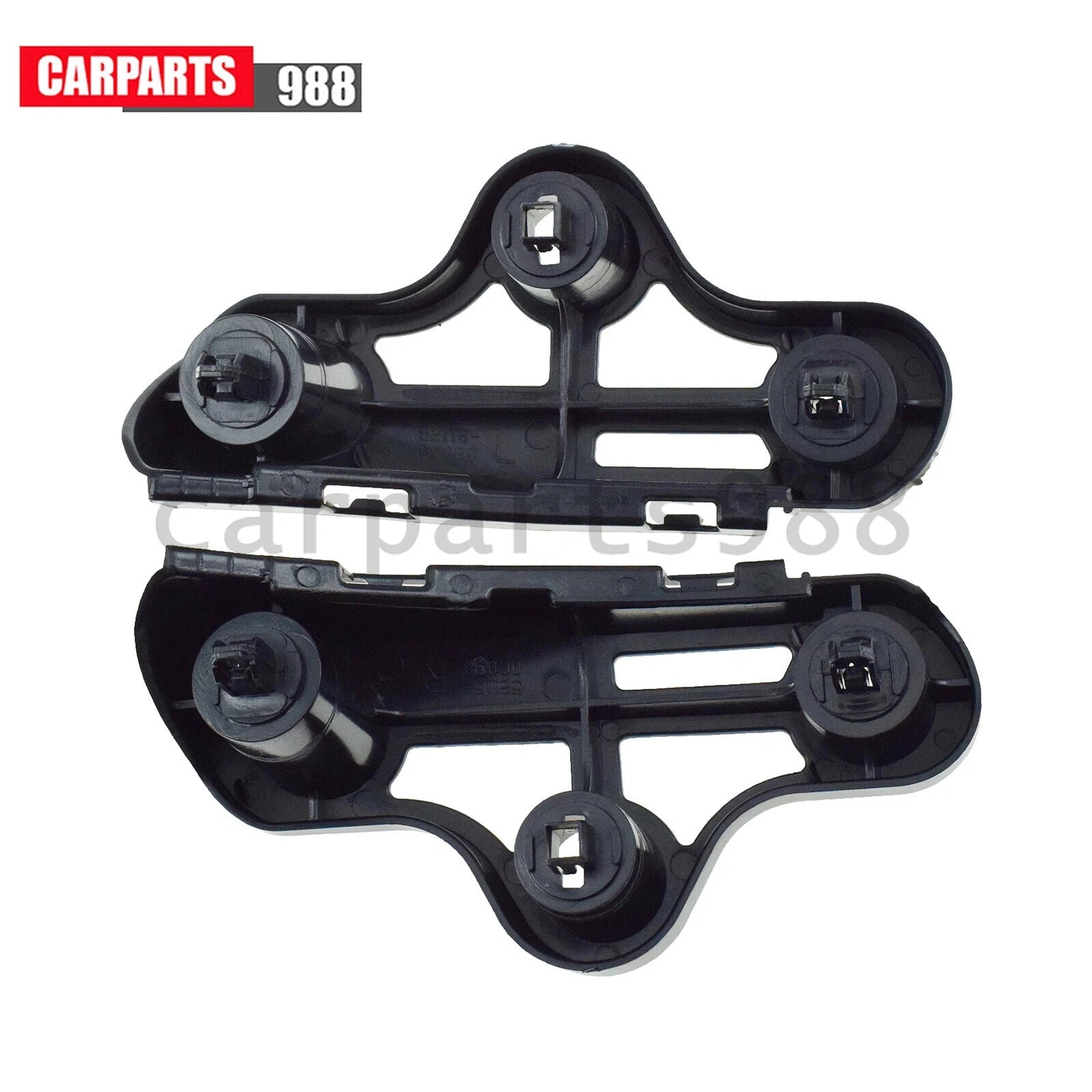 Front LH &RH Bumper Support Bracket For 2007-21 Toyota Tundra Sequoia 521160C020 6B93BC-57