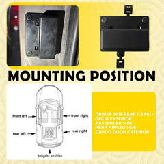 Cargo Exterior Cab Door Latch Handle for 1988-99 Chevy Suburban C K 1500 2500 EA 6B93BC-57