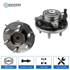 2P Wheel Hub Bearings Assembly Front RWD For Ford Expedition 2007 2008 2009 2010 6B93BC-57
