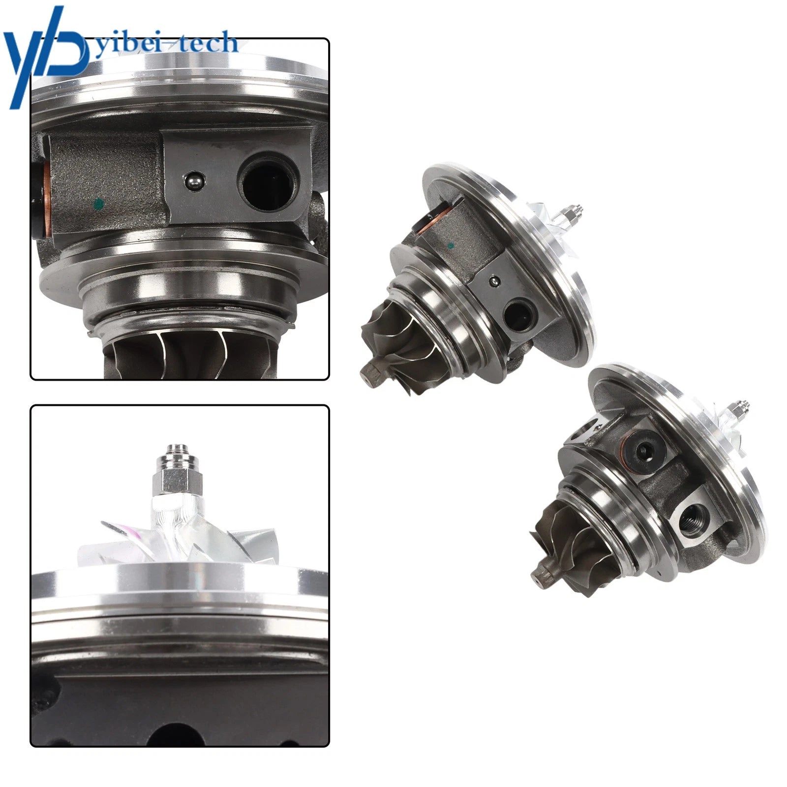 Upgraded Billet Turbo Chra For Ford F-150 3.5L 2010 2011 2012 Twin Turbochargers 6B93BC-57