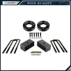 2" Front 2" Rear Leveling Lift Kit Fits 2007-2022 Chevrolet Silverado 1500 6 Lug 6B93BC-57