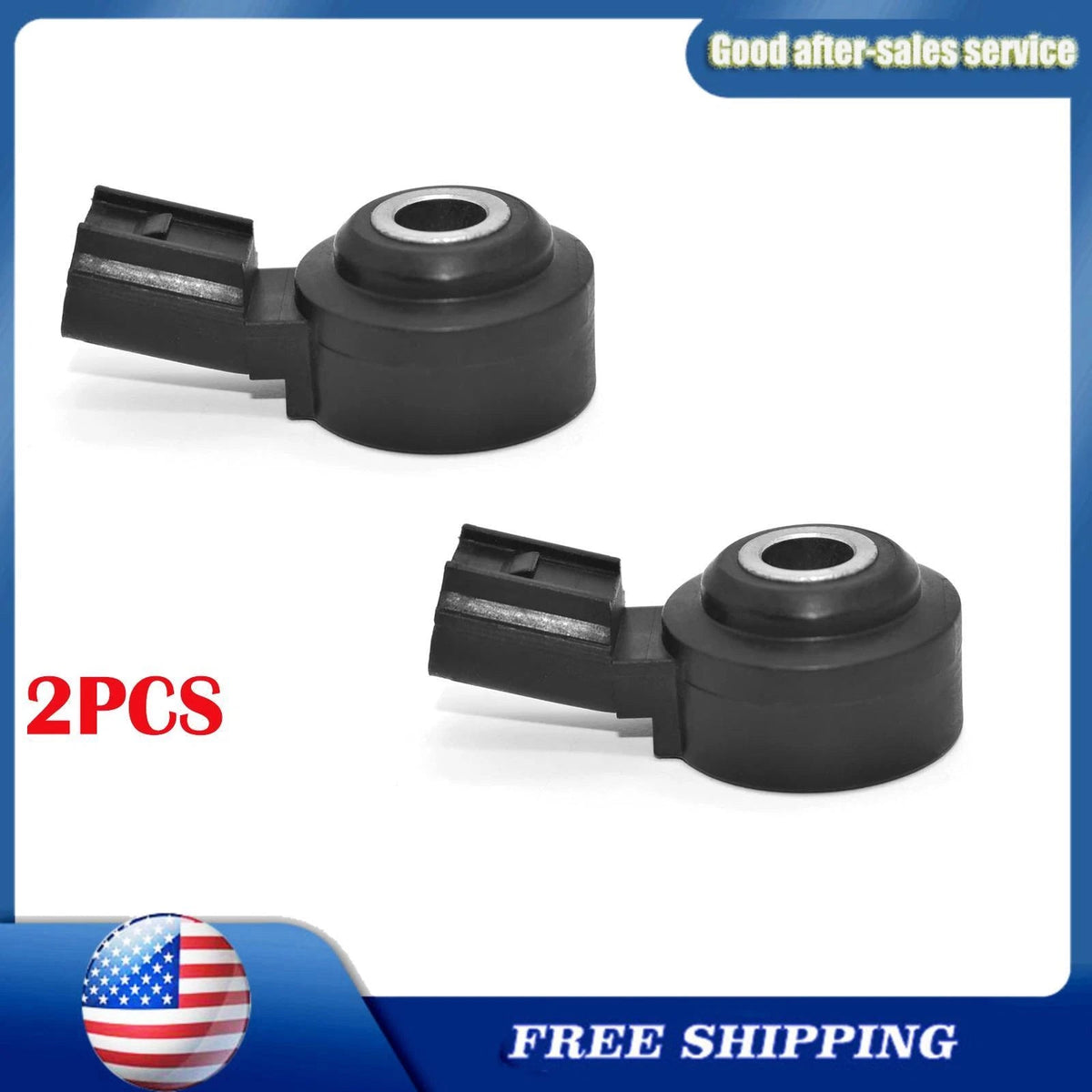 2x Knock Detonation Sensor 30530RS8006 E1T58771 for Mitsubishi Honda Vamos Hobio 6B93BC-57
