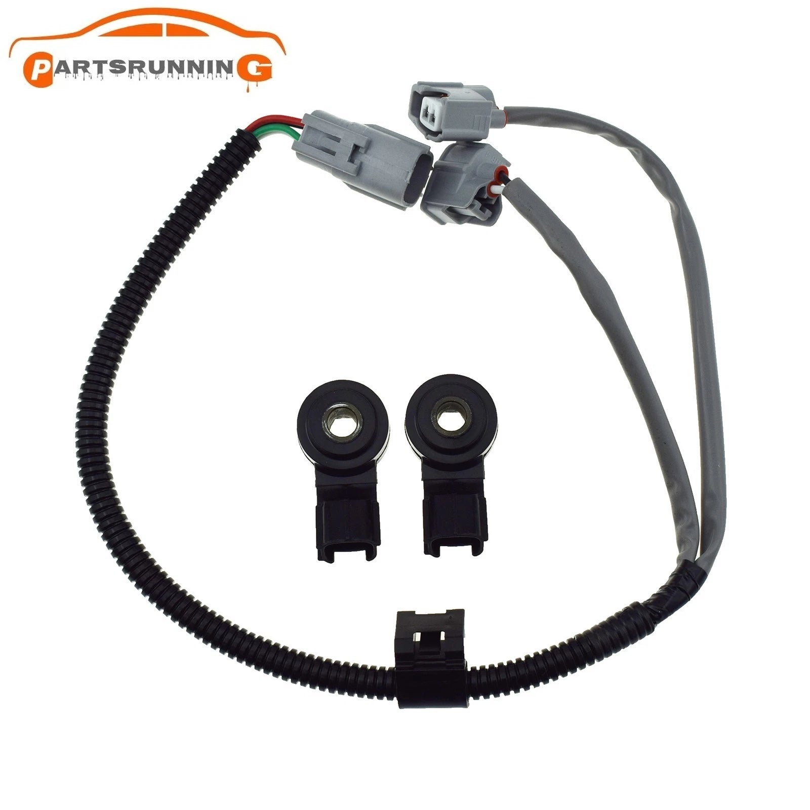 2 xKnock Sensor With Harness For TOYOTA 3.3L CAMRY HIGHLANDER SIENNA 82219-48010 6B93BC-57