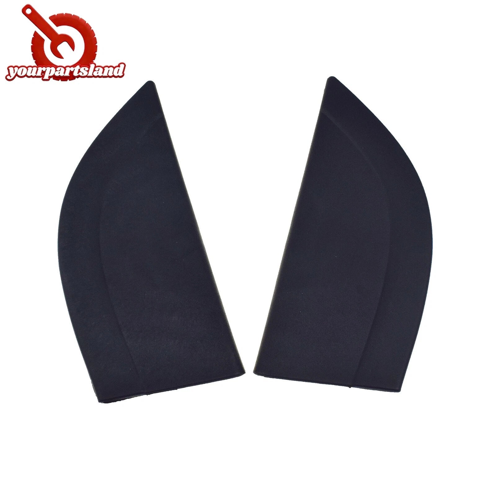 2PC For Hyundai Accent 06-10 Rear Door Delta Molding LH RH 838301E000,838401E000 6B93BC-57
