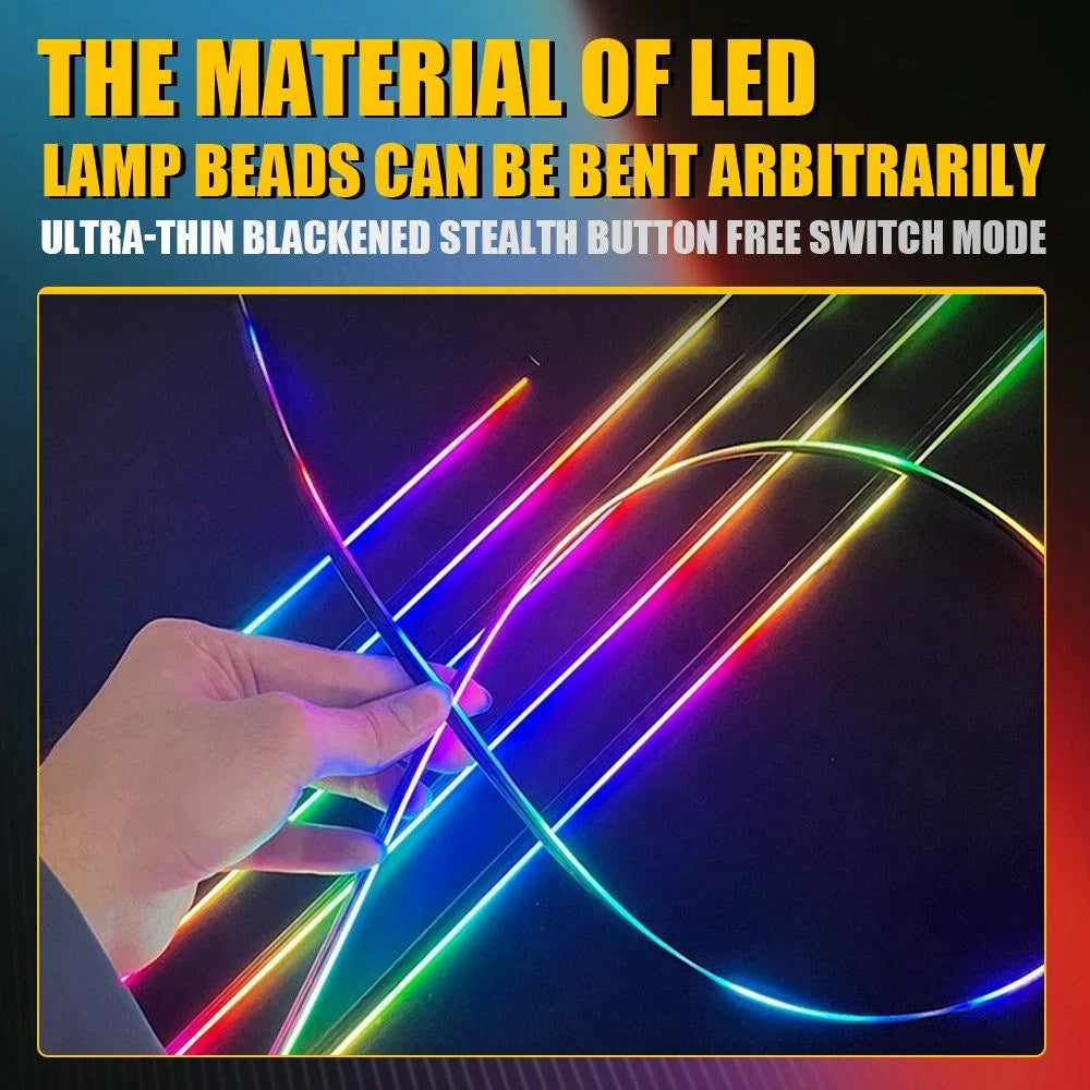 RGB Color LED Sunroof Light Car Roof Panoramic Skylight Ambient Lights Refit EOA 6B93BC-57