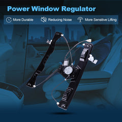 For Ford Explorer 2008-2002 Front Driver Side Window Regulator w/ Motor