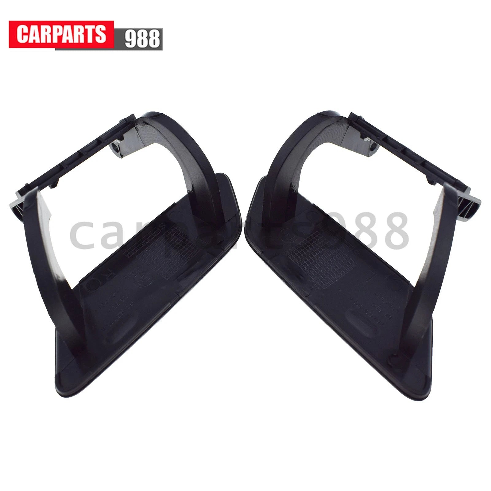 For Audi A3 2008-2014 Front Left Right Bumper Headlight Washer Nozzle Cover 2Pcs 6B93BC-57
