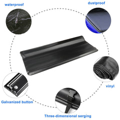 5FT Roll Up Soft Truck Bed Tonneau Cover For 2017-2024 Honda Ridgeline On Top 6B93BC-57