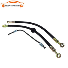 Upper Lower Brake Hose Kit W/ Pipe For Honda CB350/360/400F/450K/500/550/750 6B93BC-57