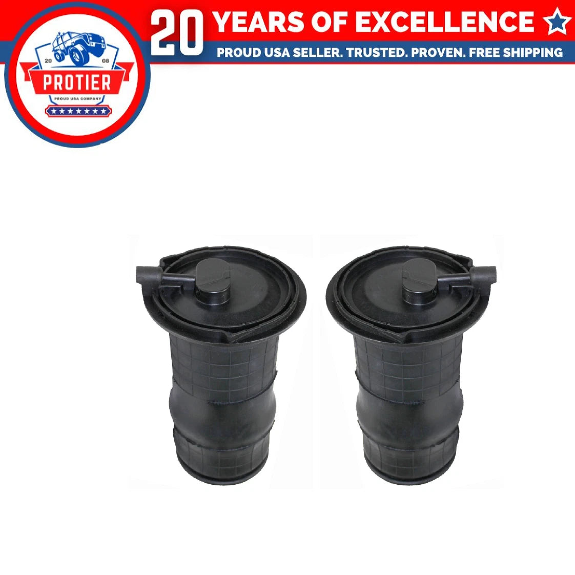 Rear Suspension Air Spring Bag Pair for 1995 - 2002 Land Rover Range Rover 6B93BC-57
