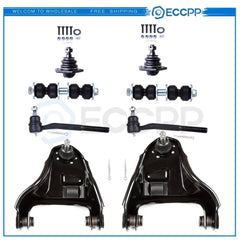 8PCS  Steering Upper Ball Joint Tie Rod End Kit Fits 1999-2005 Chevrolet Blazer 6B93BC-57