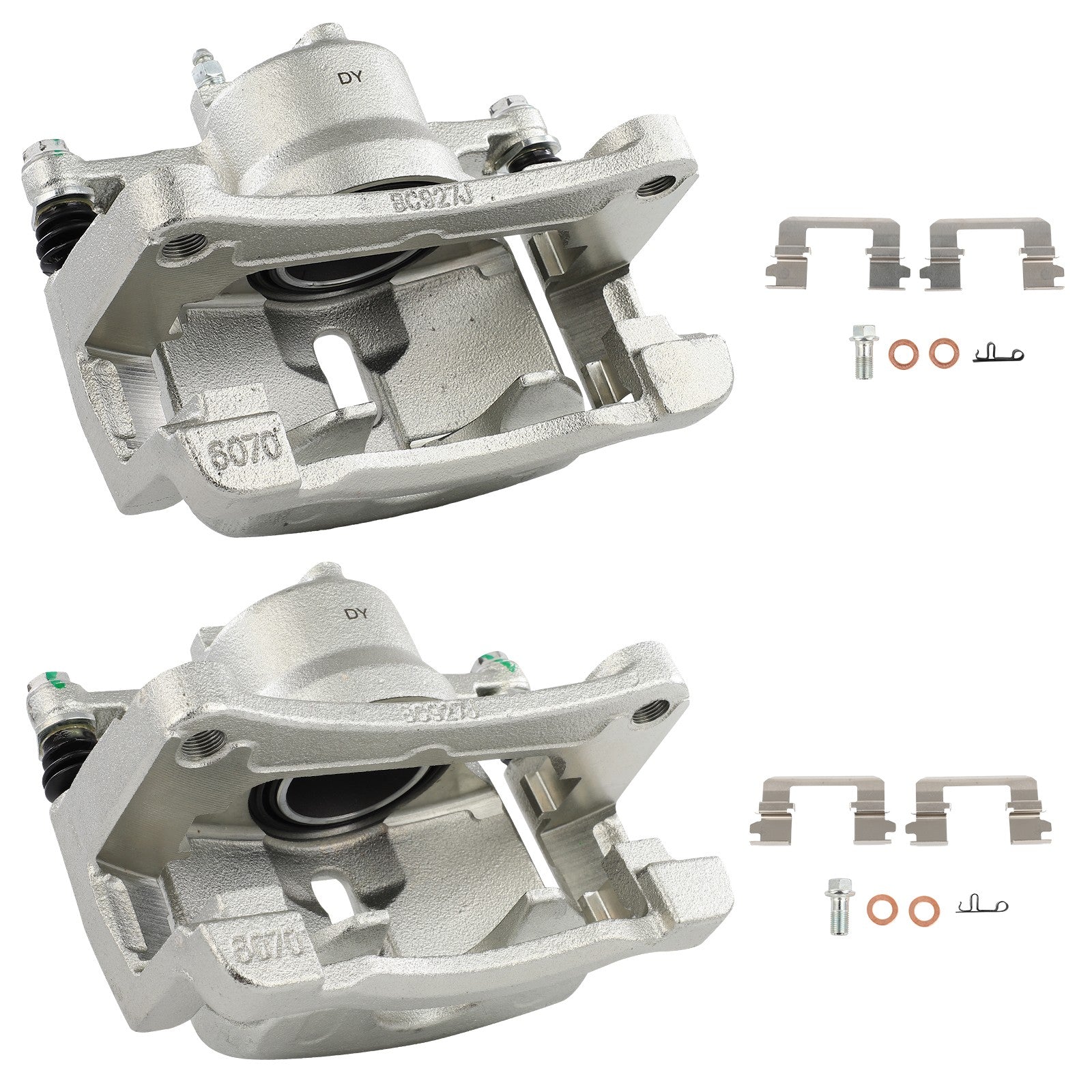 Front Left Right Brake Calipers 2Pcs For 2013-2022 Mazda Cx-5 19B7120 19B7121 6B93BC-57