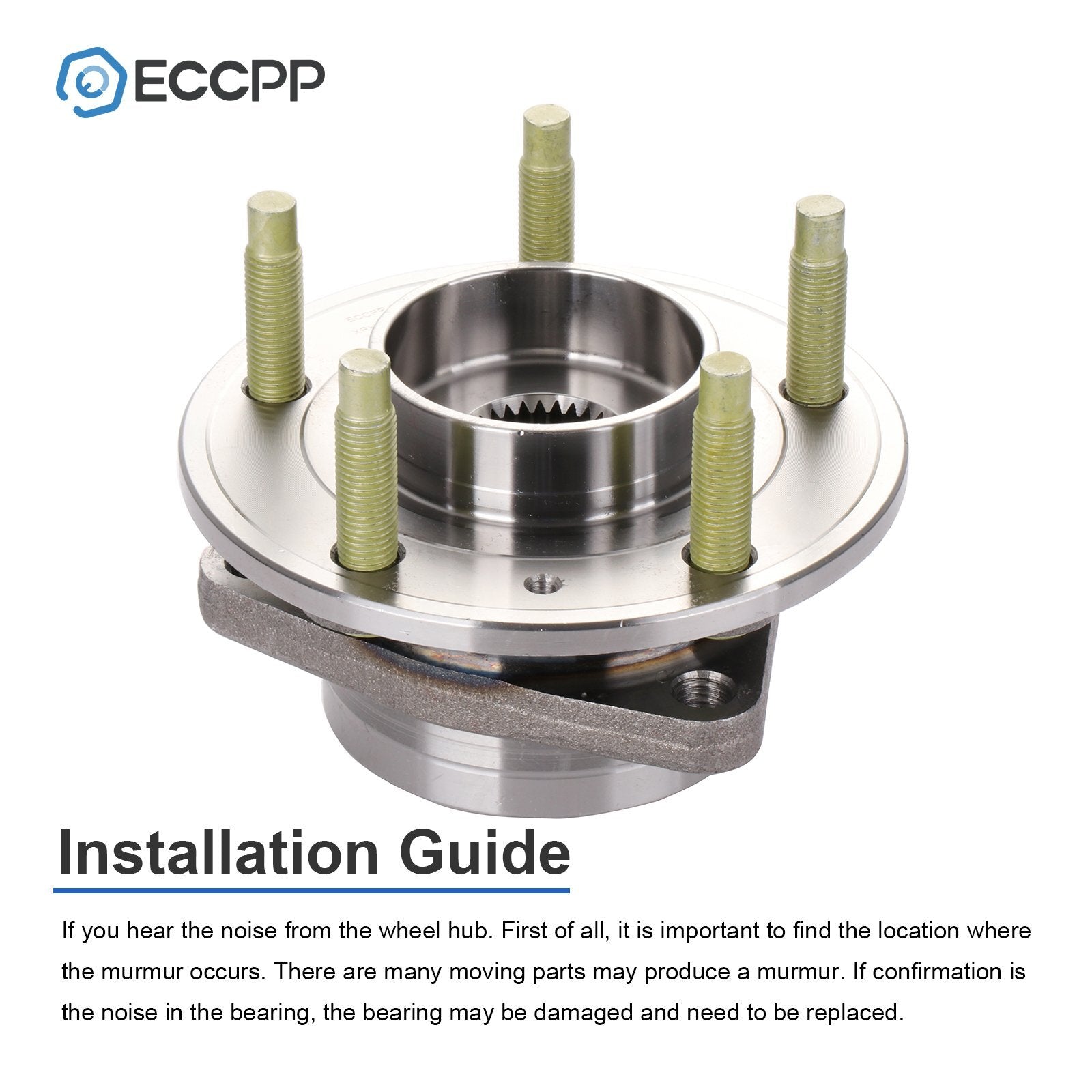 1Pc Wheel Hub Bearing Front For Buick Verano Cadillac ATS Chevrolet Cruze Volt 6B93BC-57