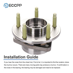 1Pc Wheel Hub Bearing Front For Buick Verano Cadillac ATS Chevrolet Cruze Volt 6B93BC-57