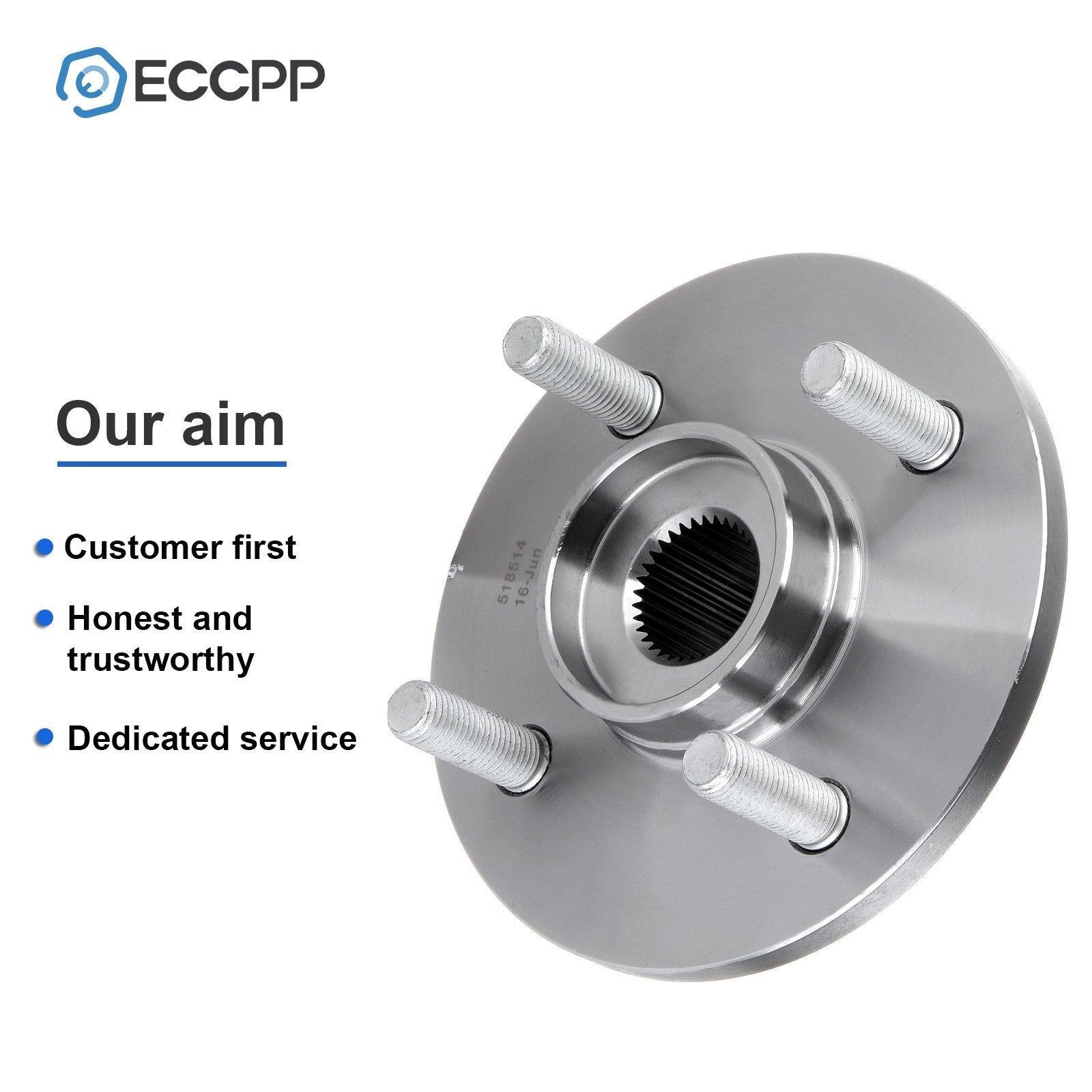 1Pc Wheel Hub & Bearing Kit Front FWD For Saturn SC1 SC2 SL SL1 SL2 SW1 SW2 1.9L 6B93BC-57