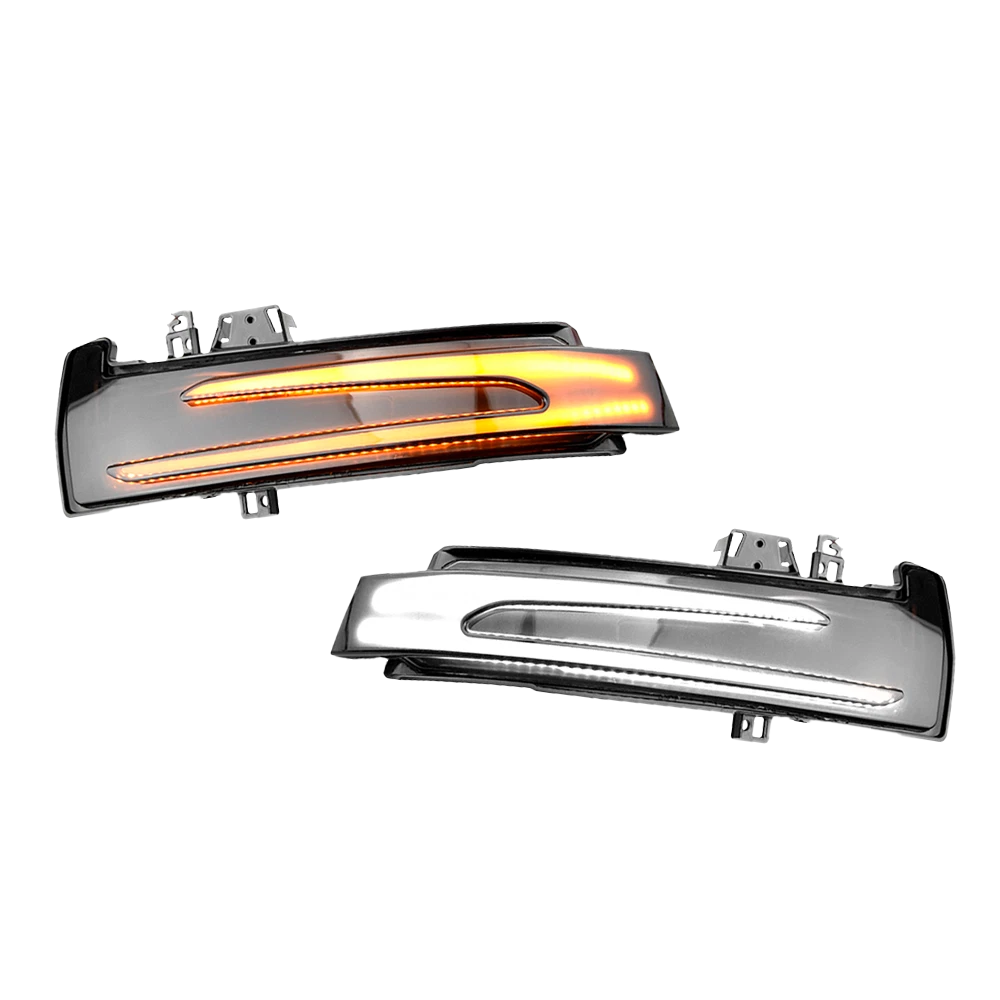 Switchback Side Mirror Light w/Sequential Turn Signal For Benz W204 W212 W221 6B93BC-57