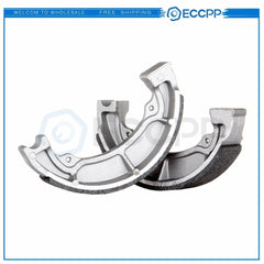 1 Pair Front Brake Shoes Replacement For Kawasaki KLF185A KLF220A Semi-Metal 6B93BC-57