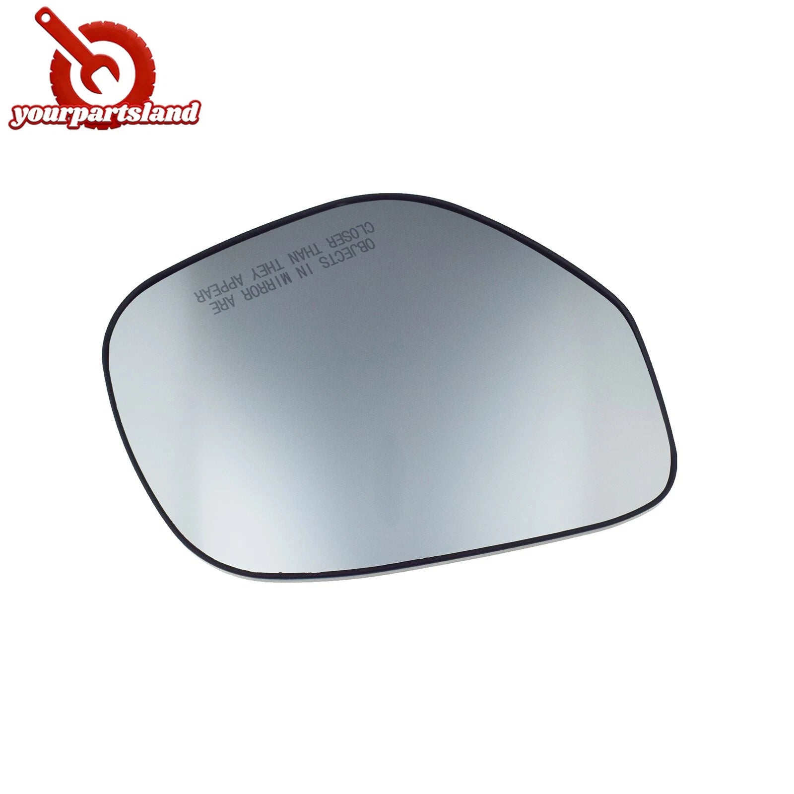 Heated Mirror Glass w/ Backing Plate for Mitsubishi Outlander 10-13 Passenger RH 6B93BC-57