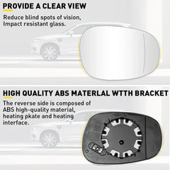 Right Passenger Side Mirror Glass Heated for BMW E82 E90 325i 328i 2009-2013 6B93BC-57