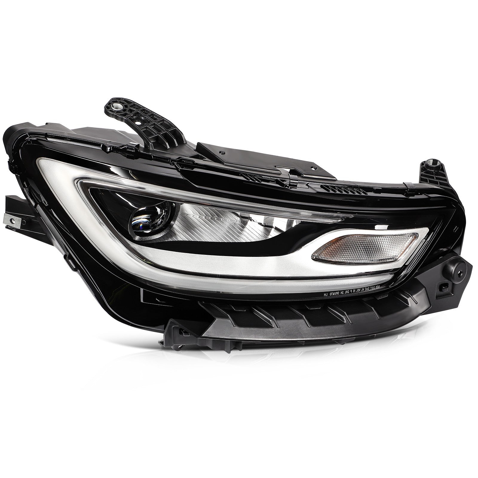 For 2024-2021 Chrysler Pacifica w/LED DRL Headlights Assembly Left+Right 6B93BC-57