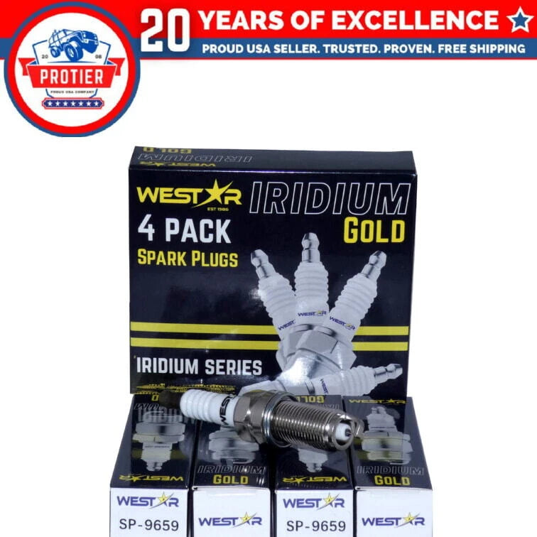 4x iridium spark plugs LFR5AIX-11 4469 compatible with Nissan Infiniti 6B93BC-57