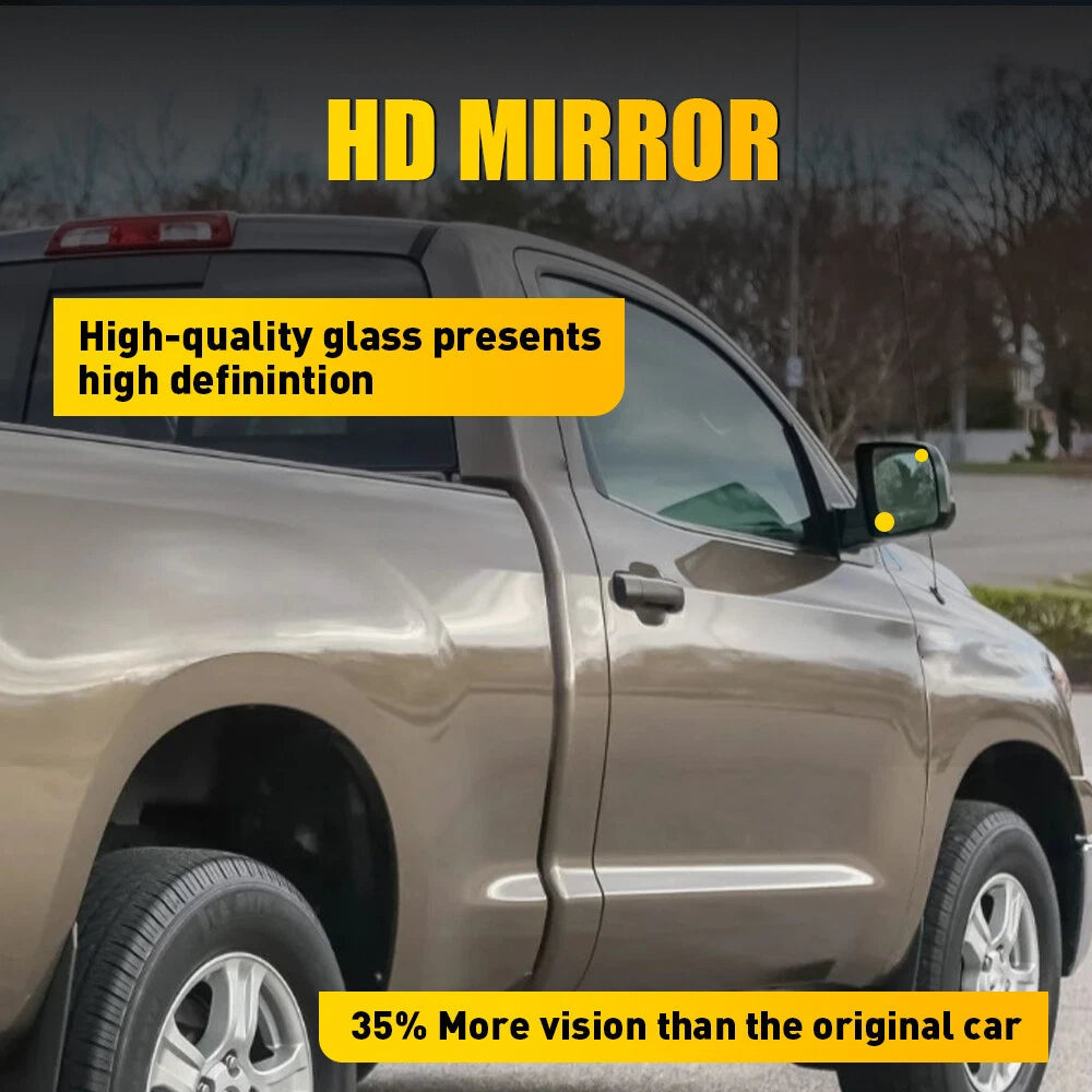 2PCS Right＆Left Side Mirror Glass Set For Tundra Sequoia 2007-2017 Heated Signal 6B93BC-57
