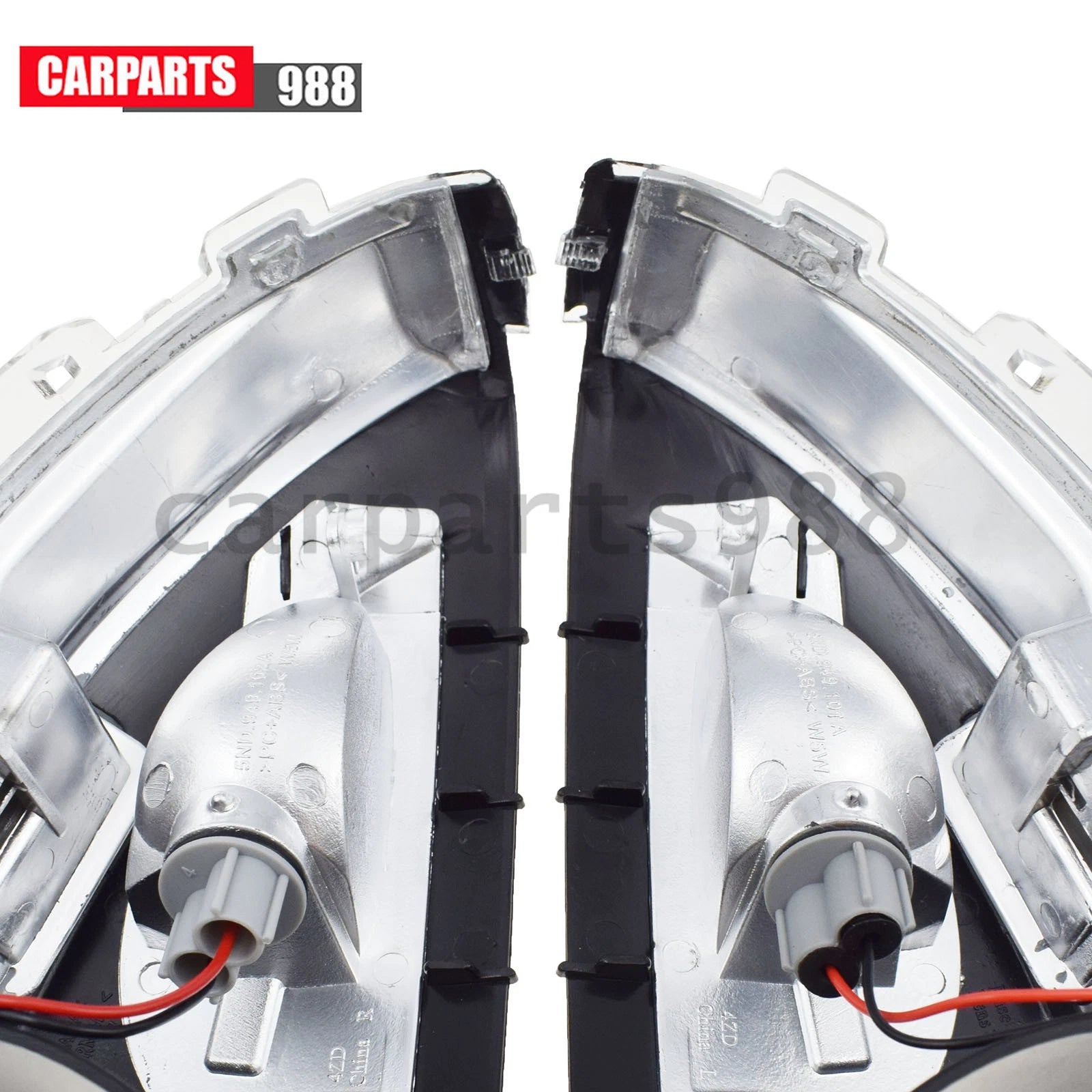 Left Right Mirror Turn Signal Light For 2009-18 VW Tiguan 5N0949101B 5N0949102B 6B93BC-57