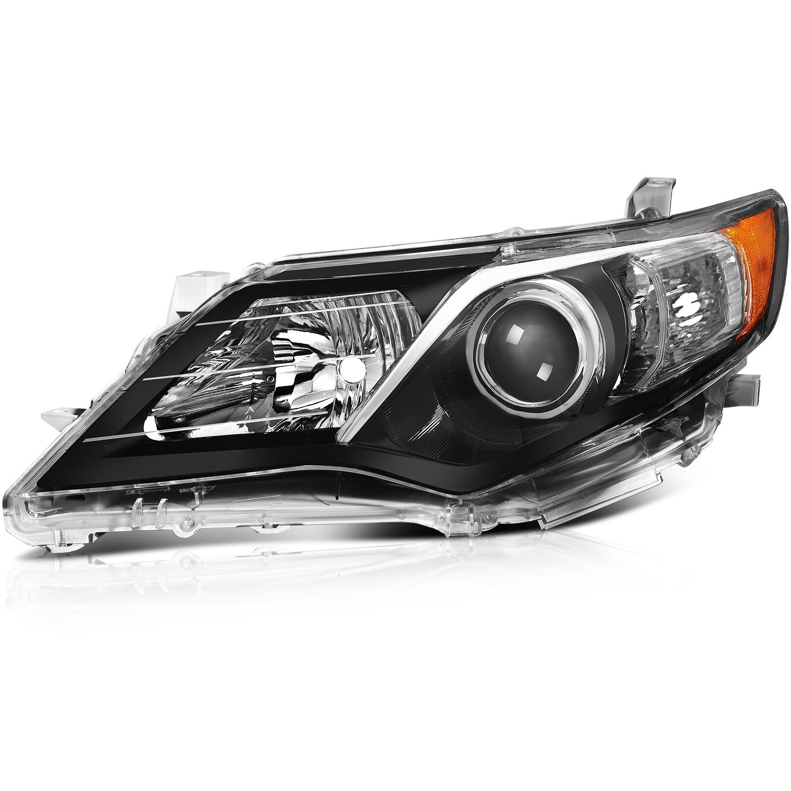 Pair Headlights Assembly For Toyota Camry 12-2014 Headlamps Assembly Replacement 6B93BC-57