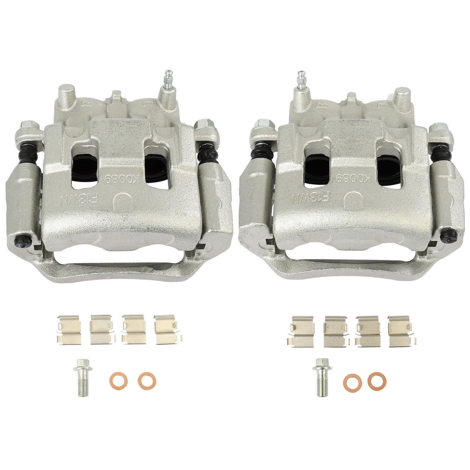 Front Left Right Brake Calipers 2Pcs For 2007-2009 Ford Edge AWD 2010 Ford Edge 6B93BC-57