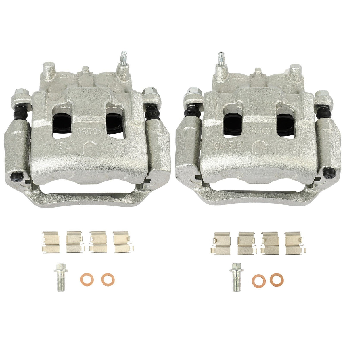 Front Left Right Brake Calipers 2Pcs For 2007-2009 Ford Edge AWD 2010 Ford Edge 6B93BC-57