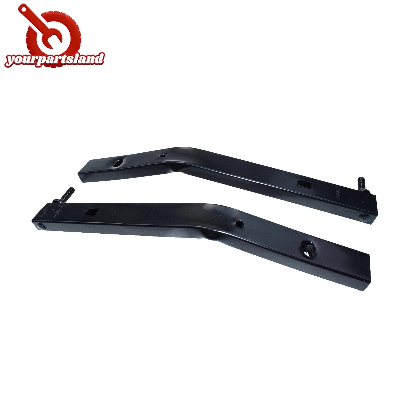 Front Pair Radiator Core Support Mount Bracket For AUDI A4 B8 A5 8K0805527A 6B93BC-57