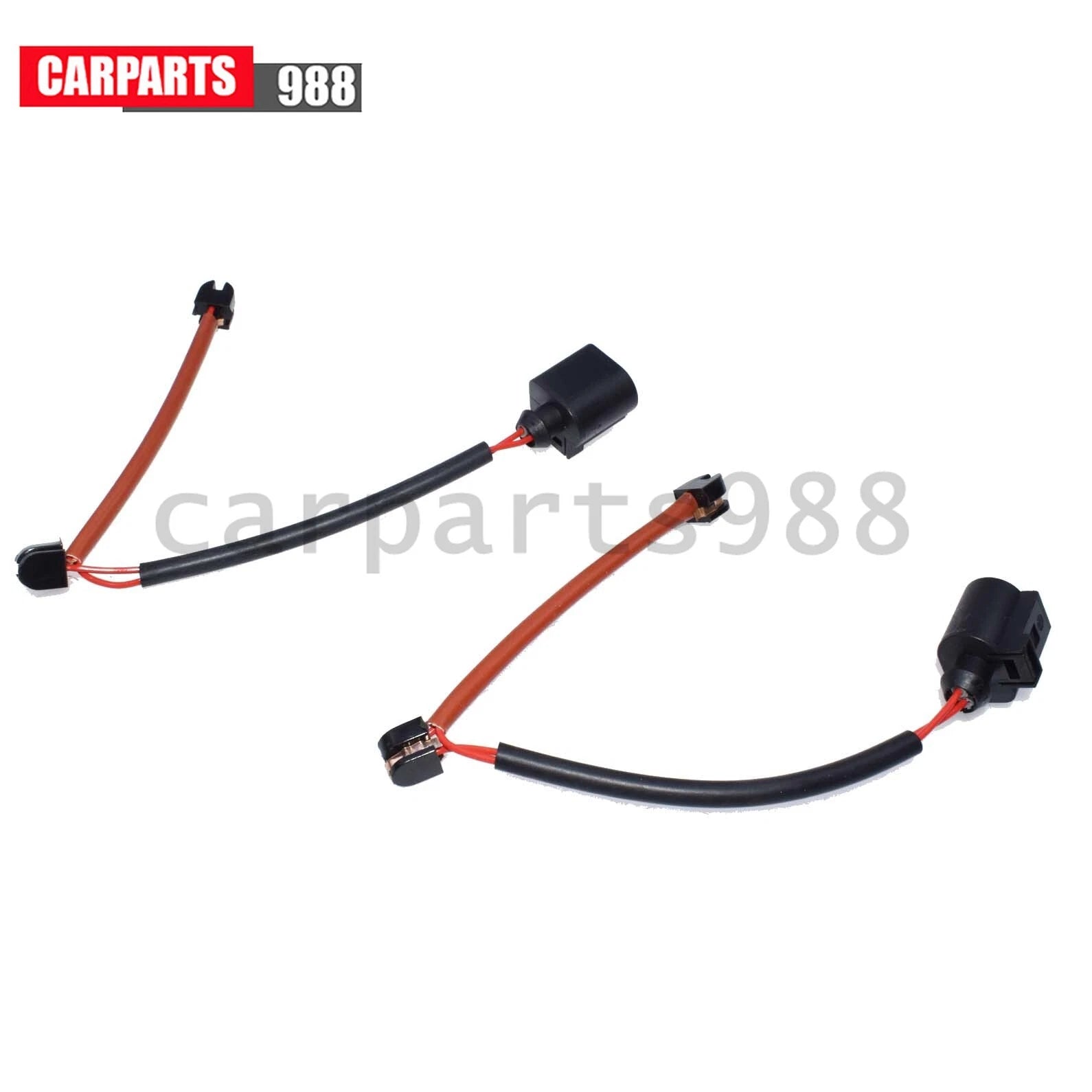 Pair Front Brake Pad Wear Sensor For VW Touareg Audi Q7 Cayenne 95561236500 6B93BC-57