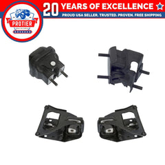 Engine Motor Mount 4PCS Set Fit 2005-2008 Pontiac Grand Prix 5.3L Replaces 6B93BC-57